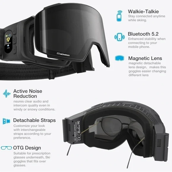 G02 Smart Ski Goggles - Picture 2 of 4